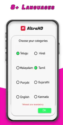 AltraHD - Telugu HD Videos for android App screenshot 0